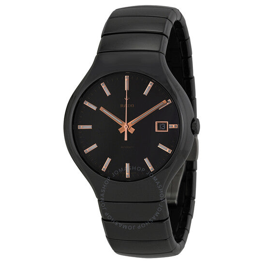 Rado, True Black Dial Black Ceramic Men's Watch