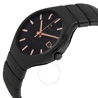 Rado, True Black Dial Black Ceramic Men's Watch