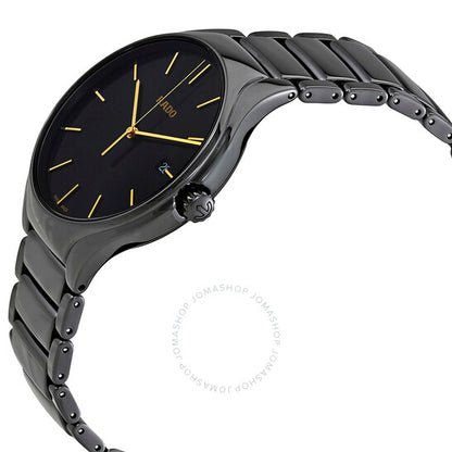 Rado, True Black Dial Ceramic Men's Watch