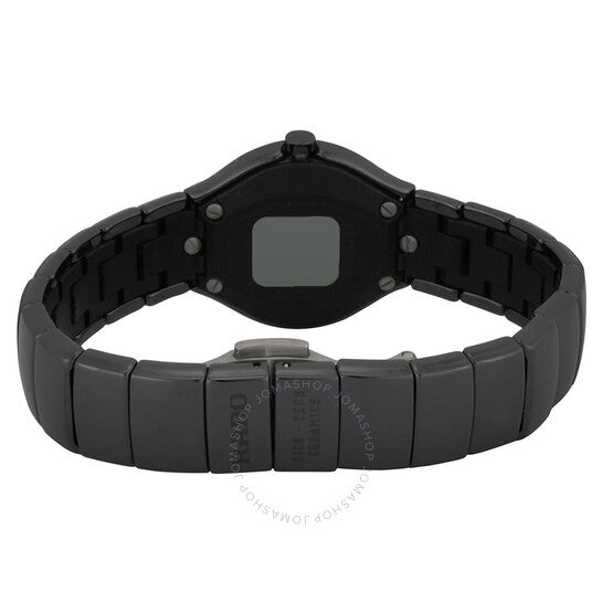 Rado, True Black Dial Diamond Ceramic Ladies Watch