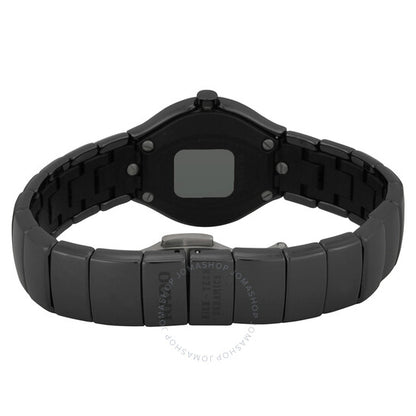 Rado, True Black Dial Diamond Ceramic Ladies Watch