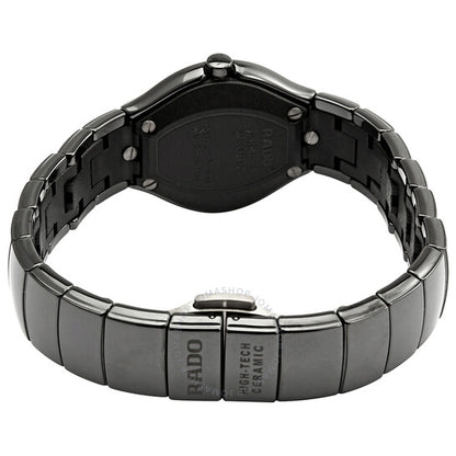 Rado, True Black Dial Ladies Ceramic Watch