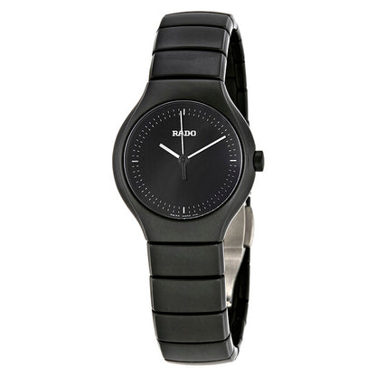 رادو، ساعة نسائية بمينا أسود حقيقي