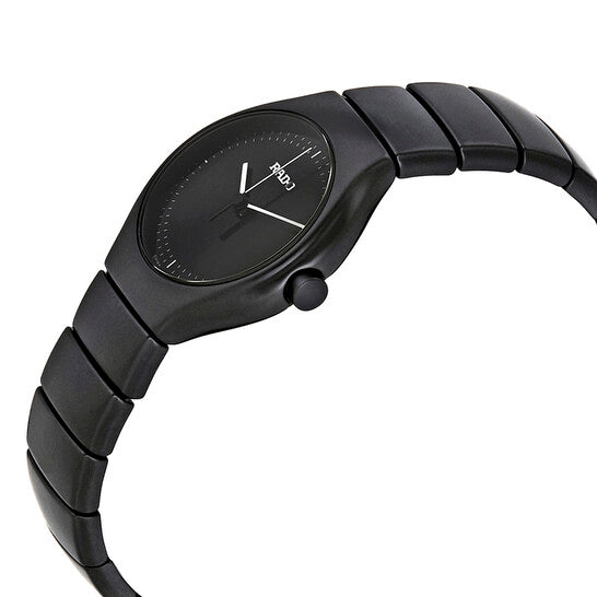 رادو، ساعة نسائية بمينا أسود حقيقي