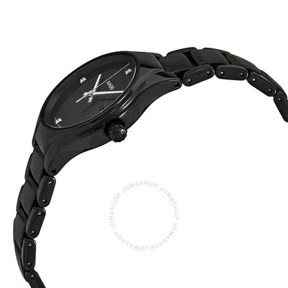 Rado, True Black Diamond Dial Ladies Watch