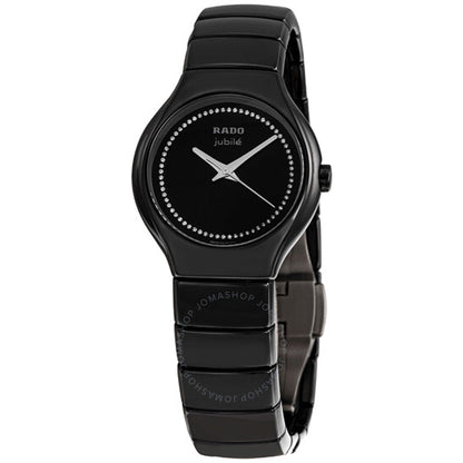 رادو، ساعة True Jubile Black Ceramic للسيدات