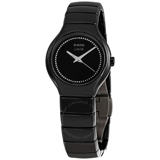 رادو، ساعة True Jubile Black Ceramic للسيدات