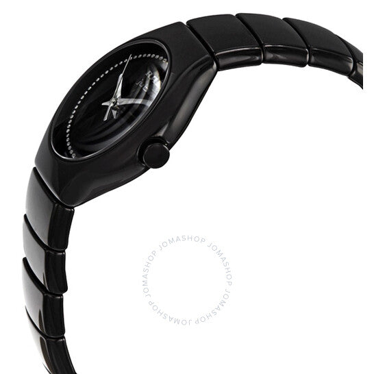 رادو، ساعة True Jubile Black Ceramic للسيدات