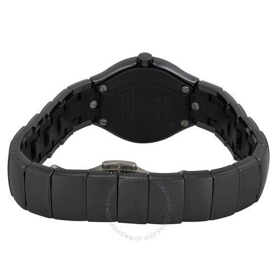 Rado, True Jubile Black Dial Black Ceramic Ladies Watch