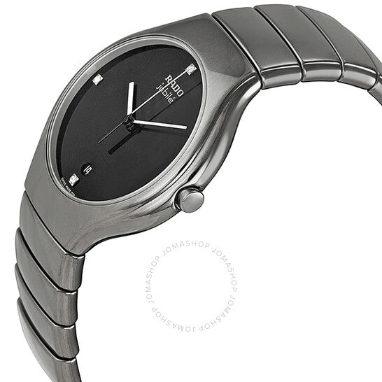 Rado, True Jubile Platinum-tone Ceramic Men's Watch