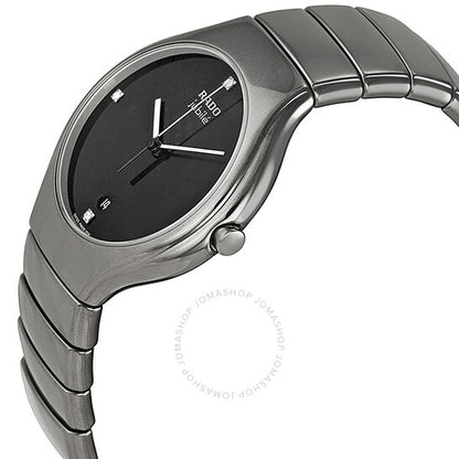 Rado, True Jubile Platinum-tone Ceramic Men's Watch