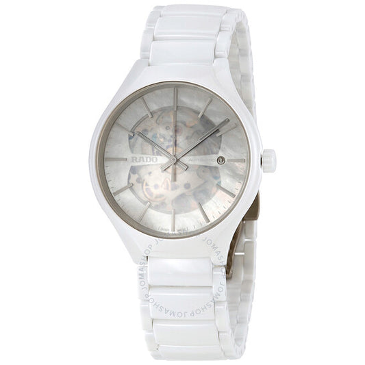 Rado, True Open Heart Skeleton Mother of Pearl Dial Automatic Men's Limited Edition Watch