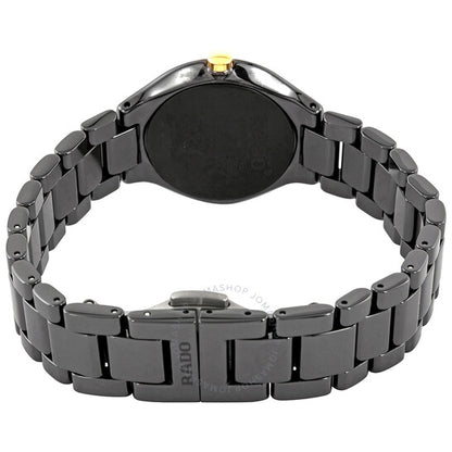 Rado, True Quartz Black Dial Ladies Watch