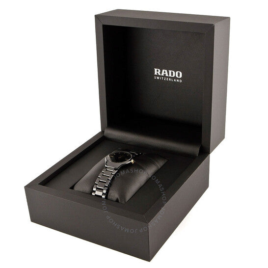 Rado, True Quartz Black Dial Ladies Watch