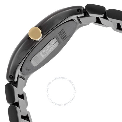 Rado, True Quartz Black Dial Ladies Watch