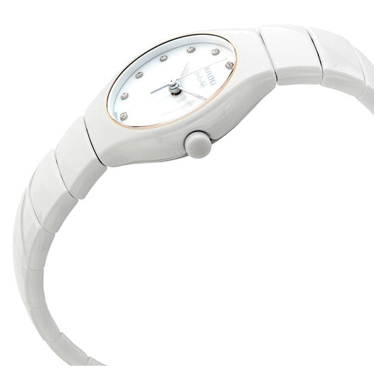 Rado, True Quartz Diamond White Dial Ladies Watch