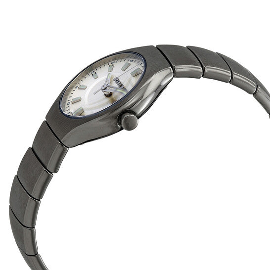 رادو، ساعة نسائية كوارتز حقيقية بمينا فضي