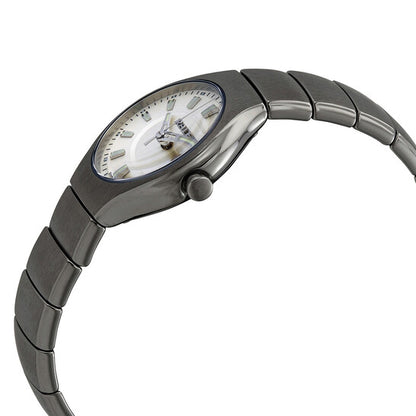 رادو، ساعة نسائية كوارتز حقيقية بمينا فضي