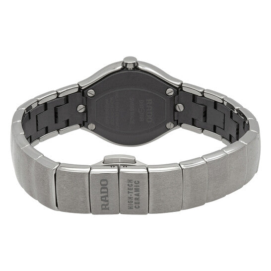 رادو، ساعة نسائية كوارتز حقيقية بمينا فضي