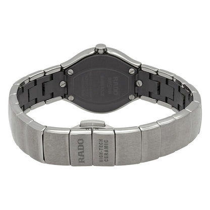 رادو، ساعة نسائية كوارتز حقيقية بمينا فضي