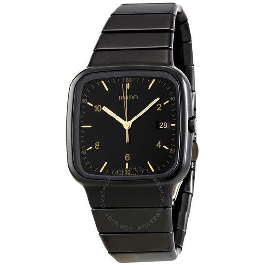Rado, True R5.5 Black Dial Black Ceramic Men's Watch