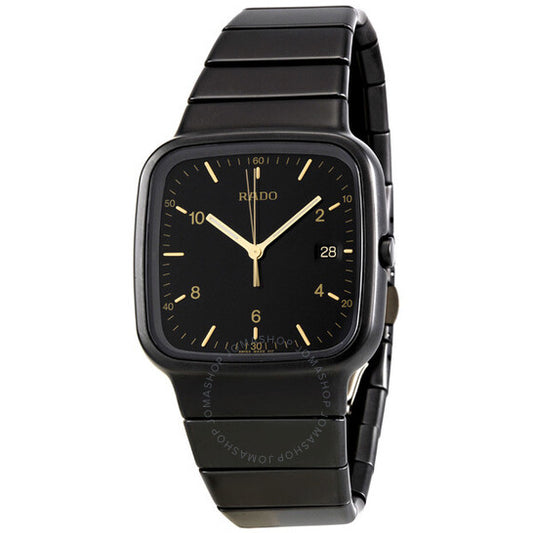 Rado, True R5.5 Black Dial Black Ceramic Men's Watch