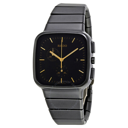 Rado, True R5.5 Chronograph Black Dial Ceramic Men's Watch