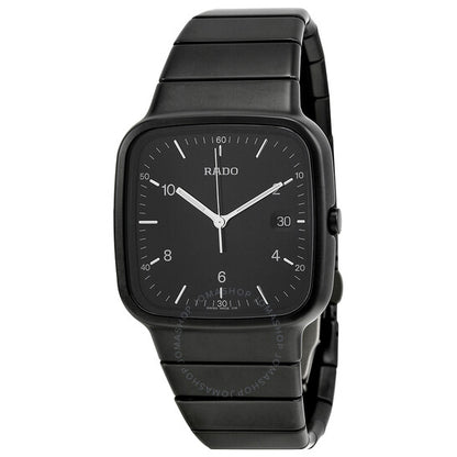 Rado, True R5.5 Black Dial Ceramic Watch