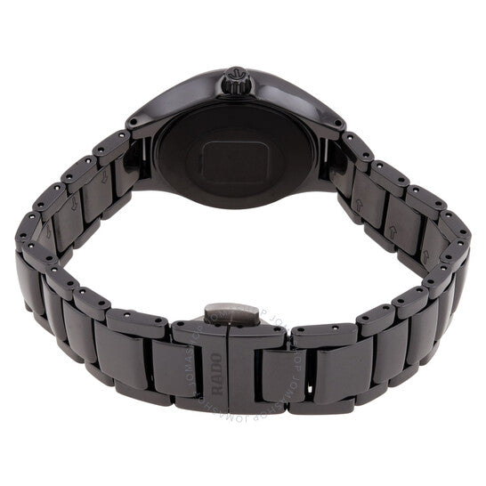 Rado, True Round Automatic Diamond Black Dial Ladies Watch