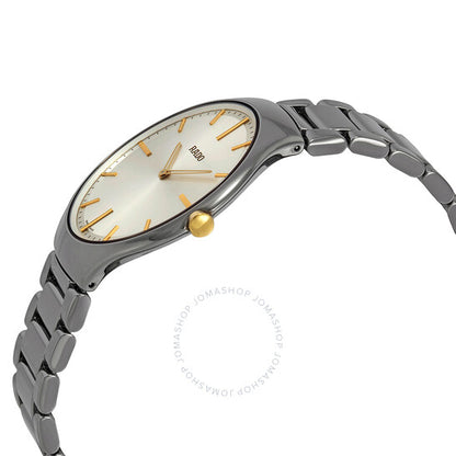 Rado, True Silver Dial Ceramic Men's Watch