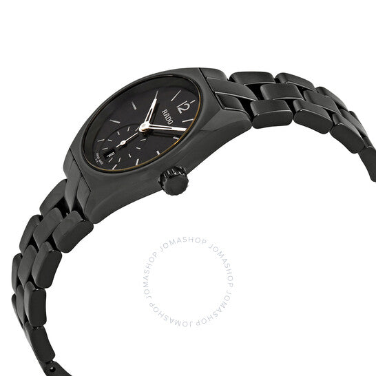 Rado, True Specchio Black Dial Ladies Watch