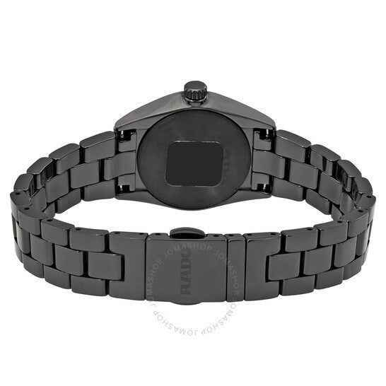 Rado, True Specchio Black Dial Ladies Watch