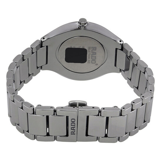 رادو، ساعة رجالية True Thinline ذات المينا الأزرق