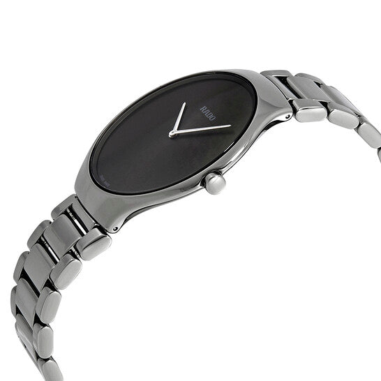 Rado, True Thinline Grey Dial Men's Ceramic Watch