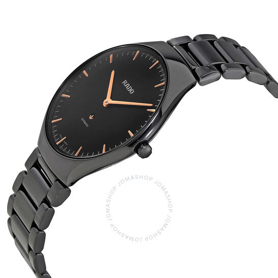 Rado, True Thinline L Automatic Black Dial Men's Watch