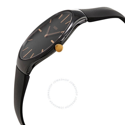 Rado, True Thinline Quartz Black Dial Ladies Watch
