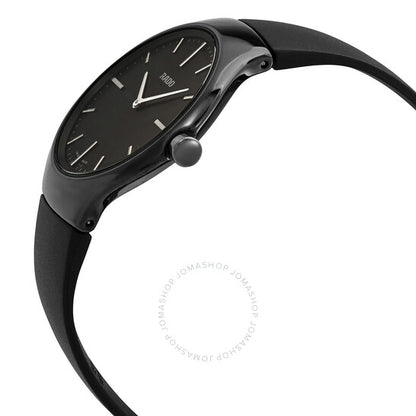 Rado, True Thinline Quartz Black Dial Ladies Watch