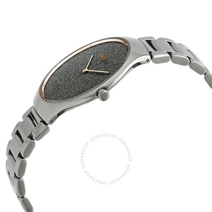 Rado, True Thinline Quartz Grey Dial Ladies Watch