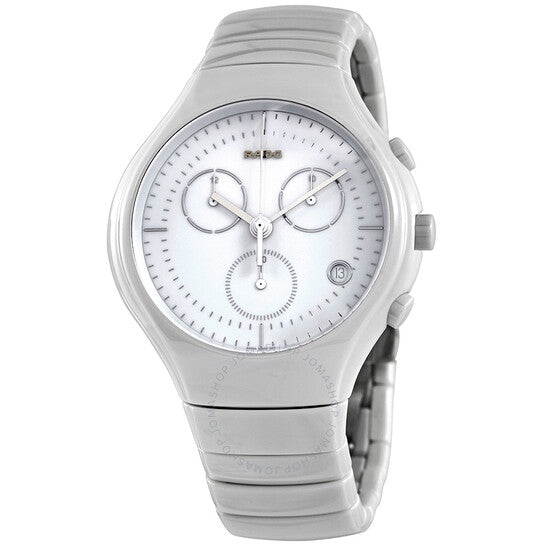 Rado, True White Ceramic Chronograph Men's Watch
