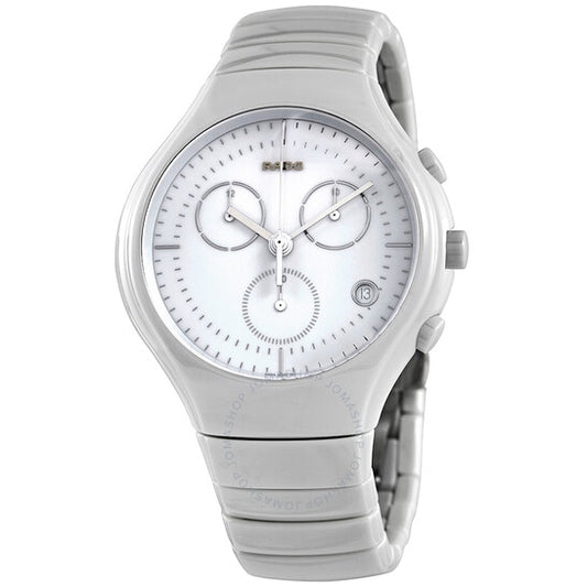 Rado, True White Ceramic Chronograph Men's Watch