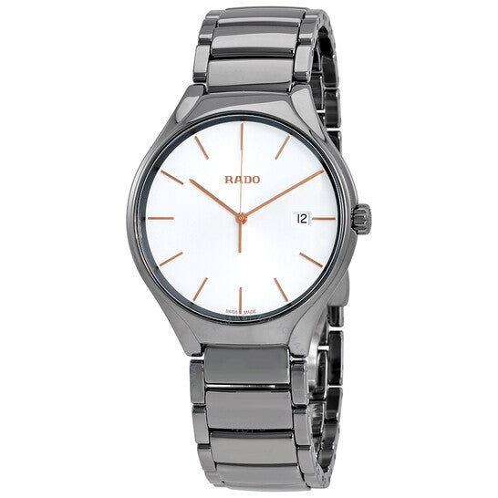 Rado, True White Dial Ceramic Men's Watch