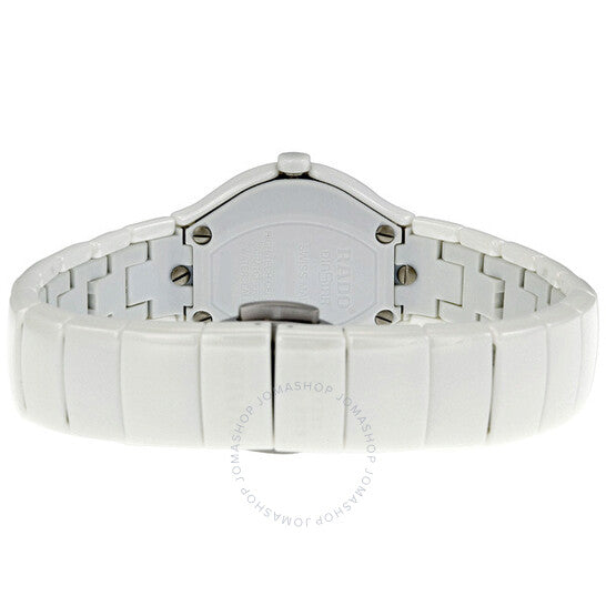 Rado, True White Dial Chronograph Ceramic Ladies Watch