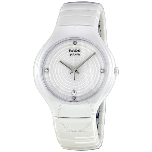 Rado, True White Dial Creamic Ladies Watch