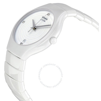 Rado, True White Dial Creamic Ladies Watch