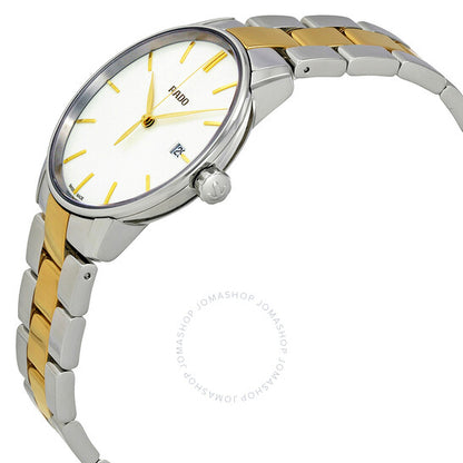 Rado, True White Dial Two-tone Men's Watch