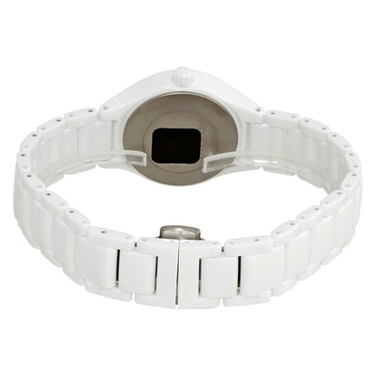 Rado, True White Diamond Dial Ladies Ceramic Watch
