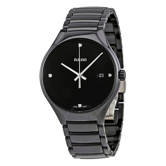 Rado, rue Black Dial Quartz Men's Watch