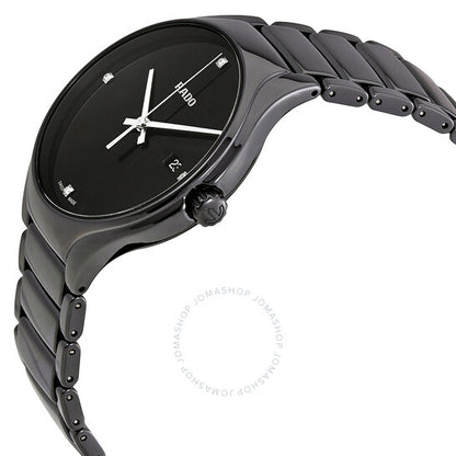 Rado, rue Black Dial Quartz Men's Watch