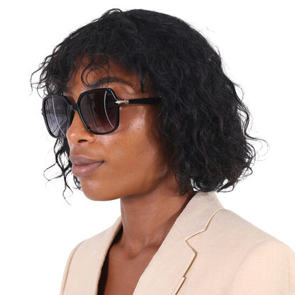 Grey Gradient Butterfly Ladies Sunglasses