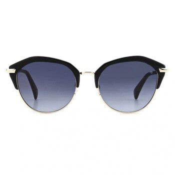 Grey Gradient Oval Ladies Sunglasses